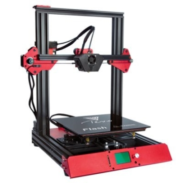 "Tevo Flash Standard DIY Kits 50% Prebuild 3D Printer - EU Plug ( with Dual Z Axis ) Black"