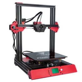 "Tevo Flash Standard DIY Kits 50% Prebuild 3D Printer - EU Plug ( with TMC 2100 + Dual Z Axis+ BL Touch ) Black"