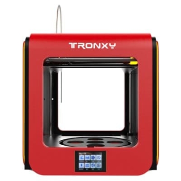 "Tronxy C3 Metal Frame 3D Printer - EU Plug Valentine Red"