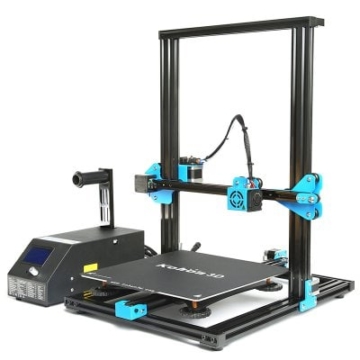 "KOHON KH01 Aluminum Alloy Quick Assembly 3D Printer - EU Plug Black"