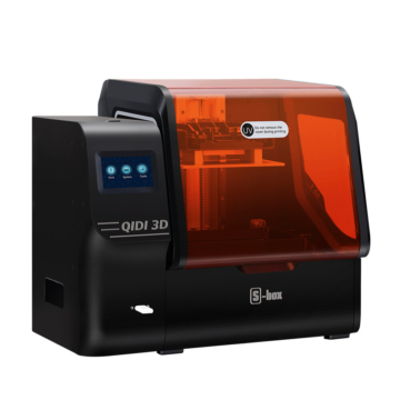 QIDI® S-box UV LCD Resin 3D Printer 215*130*200mm Build Volume with Upgraded Matrix UV Module/Large Resin Vat Capacity/H